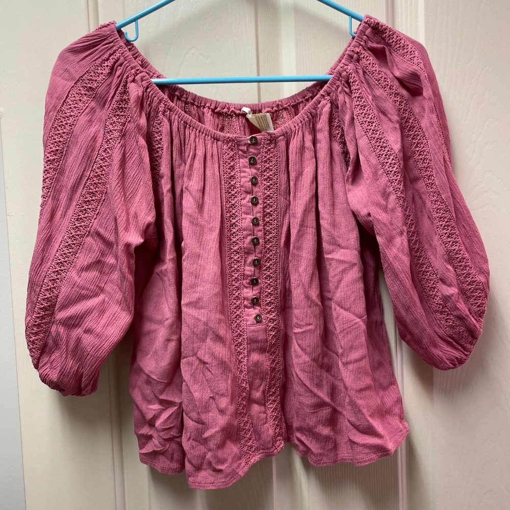 Forever 21 pink blouse never worn